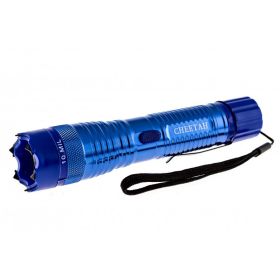 10 Million Volt Stun Gun Tactical Flashlight - Blue