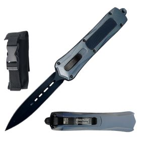 9" Torpedo Grey G10 Handle Automatic OTF Knife