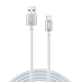 10FT USB MICRO CBL WHT