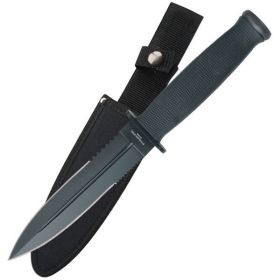11.5" Fixed Blade Double Edge Dagger Boot Knife