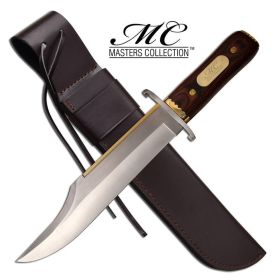 17.25 Inches Long Fixed Blade Bowie Hunting Knife With Sheath