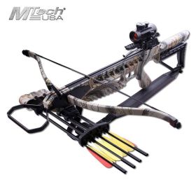 175LB Recurve Crossbow Red Dot Scope Integrated Quiver