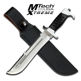 Road Warrior Combat Tactical Fixed Blade Sawback Knife 15"