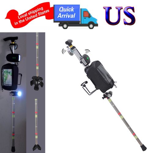 Multiple Crutch for Adult Seniors Walk Travel Ergonomic Stick Aluminum Portable Cane Adjustable Height include Night light Storage Bag Cup Holder Multiple Crutch for Adult Seniors Walk Travel Ergonomic Stick Aluminum Portable Cane Adjustable Height include Night light Storage Bag Cup Holder