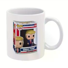 Donald Trump Tactical Ceramic Coffee Mug - 11oz, Insulated & Reusable, Perfect for All Beverages, Ideal Gift, Dishwasher