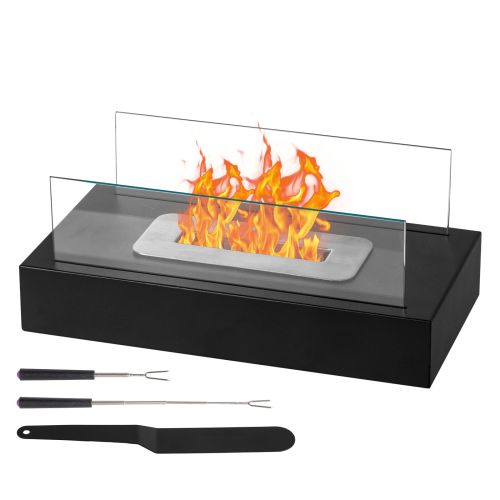 Black 13.8x7.1x5.5in With Windshield, Two Telescopic Forks, Fire Extinguishing Handle, Rectangular, Smokeless Stove, Iron Body, Stainless Steel C Black 13.8x7.1x5.5in With Windshield, Two Telescopic Forks, Fire Extinguishing Handle, Rectangular, Smokeless Stove, Iron Body, Stainless Steel C