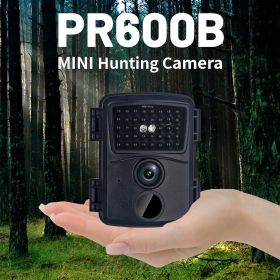 1080 HD Mini Outdoor Hunting Camera With Night Mode For Wildlife Tracking (Color: Black)